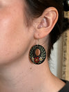 Fairytale Folkart Floral earrings