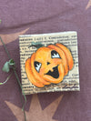 Joyful Jack o Lantern brooch