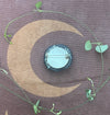 Pumpkin orb weaver spider brooch #2
