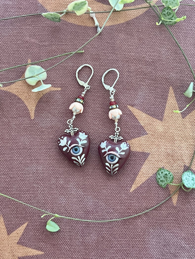 Soulful Heart Eye earrings