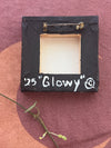 Glowy Jack o Lantern brooch