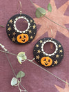 Happy Halloween jack-o’-lantern earrings #1