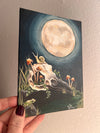 Halloween A Full Moon Night painting