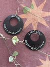 Happy Halloween jack-o’-lantern earrings #1