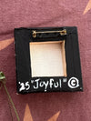 Joyful Jack o Lantern brooch