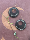 Happy Halloween jack-o’-lantern earrings #3