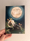 Halloween A Full Moon Night painting