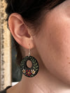 Fairytale Folkart Floral earrings