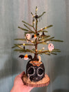 Ghostly Cecropia Moth Skull Tree