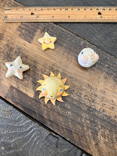 Miniature celestial ornaments