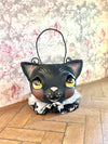 Black Cat Trick or Treat Ornament